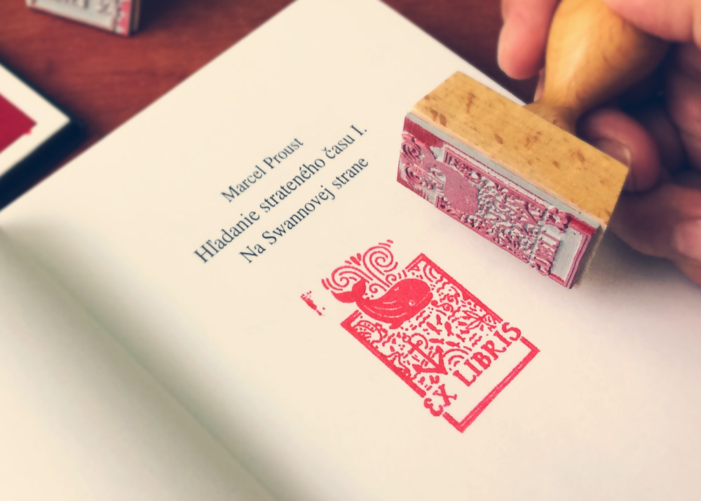 kniha a exlibris